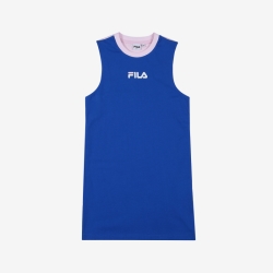 Fila Back Panel Mesh Sleeveless - Naisten Mekot - Pinkki | FI-39802